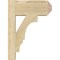 Ekena Millwork Balboa Craftsman Rough Sawn Outlooker, Douglas Fir, 6"W x 12"D x 16"H OUT06X12X16BOA04RDF - alternate 2